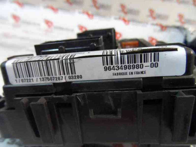 CAJA RELES FUSIBLES CITROEN BERLINGO 2003 2.0 HDI (90 CV)