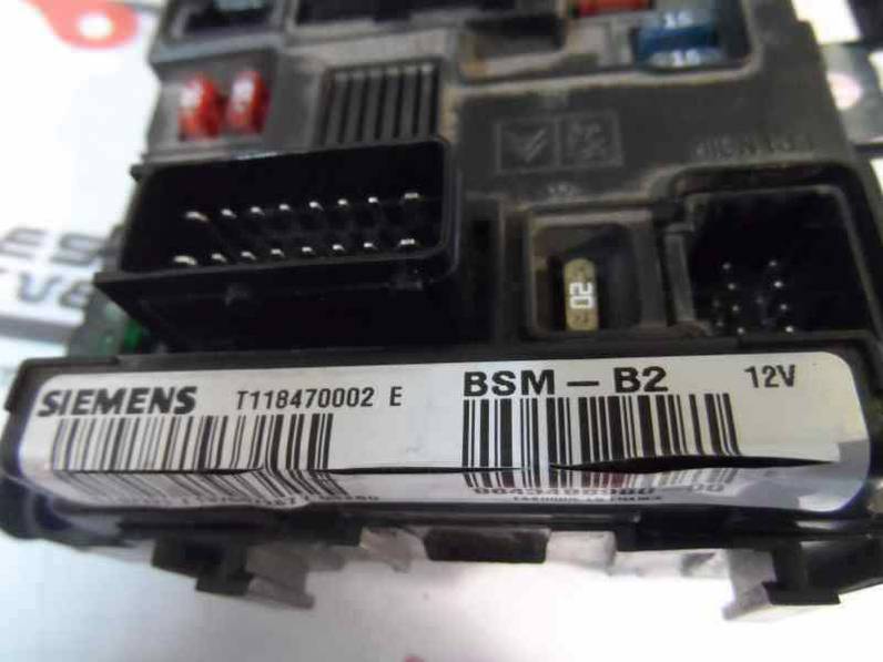 CAJA RELES FUSIBLES CITROEN BERLINGO 2003 2.0 HDI (90 CV)