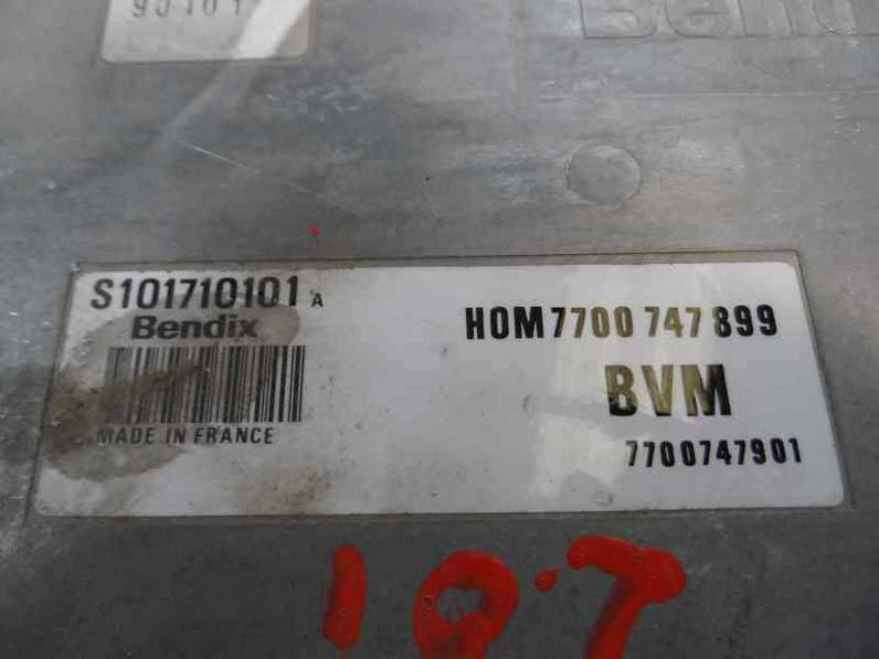 CENTRALITA MOTOR UCE RENAULT 21 BERLINA 1987 2.0 (116 CV)