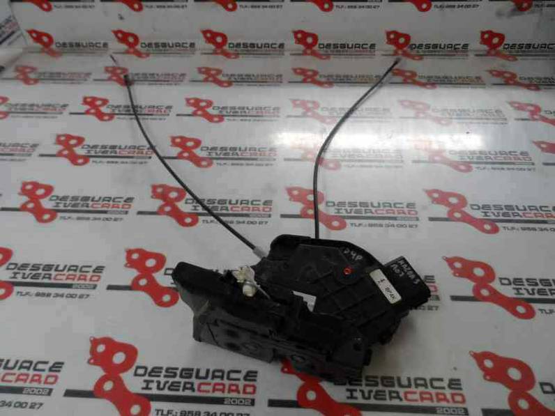 CERRADURA PUERTA TRASERA DERECHA MAZDA 3 BERLINA 2007 1.6 16V (105 CV)