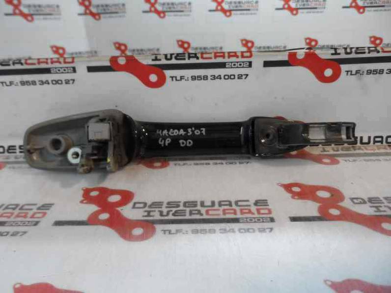 MANETA EXTERIOR DELANTERA DERECHA MAZDA 3 BERLINA 2007 1.6 16V (105 CV)