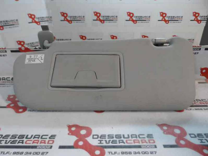 PARASOL IZQUIERDO MAZDA 3 BERLINA 2007 1.6 16V (105 CV)