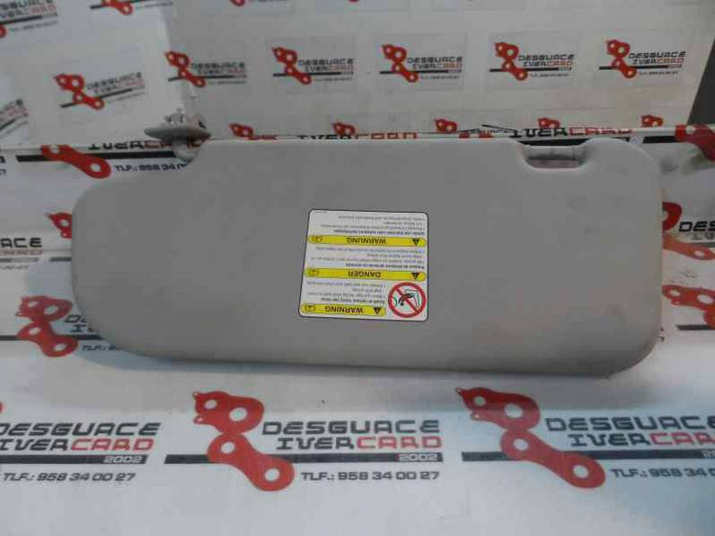 PARASOL DERECHO MAZDA 3 BERLINA 2007 1.6 16V (105 CV)