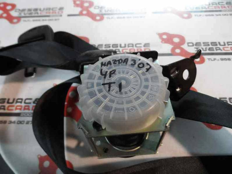 CINTURON SEGURIDAD TRASERO IZQUIERDO MAZDA 3 BERLINA 2007 1.6 16V (105 CV)