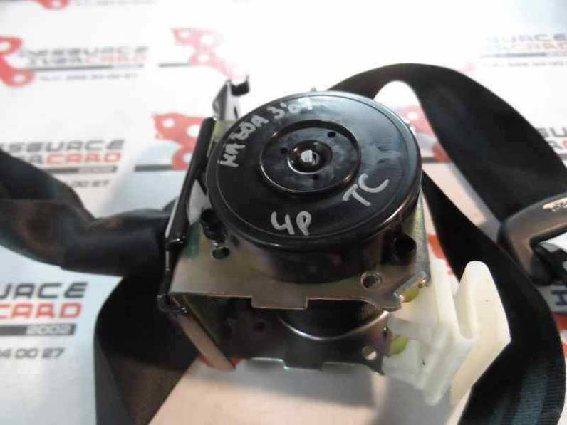 CINTURON SEGURIDAD TRASERO CENTRAL MAZDA 3 BERLINA 2007 1.6 16V (105 CV)