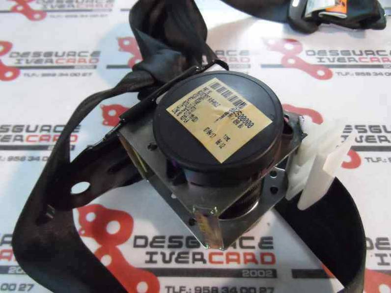 CINTURON SEGURIDAD TRASERO CENTRAL MAZDA 3 BERLINA 2007 1.6 16V (105 CV)