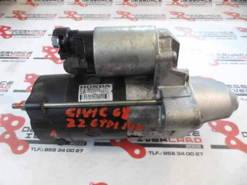 MOTOR ARRANQUE HONDA CIVIC BERLINA 5 2008 2.2 CTDI (140 CV)
