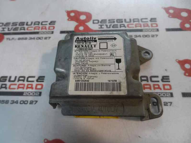 CENTRALITA AIRBAG RENAULT MEGANE I CLASSIC 1999 1.6 (90 CV)