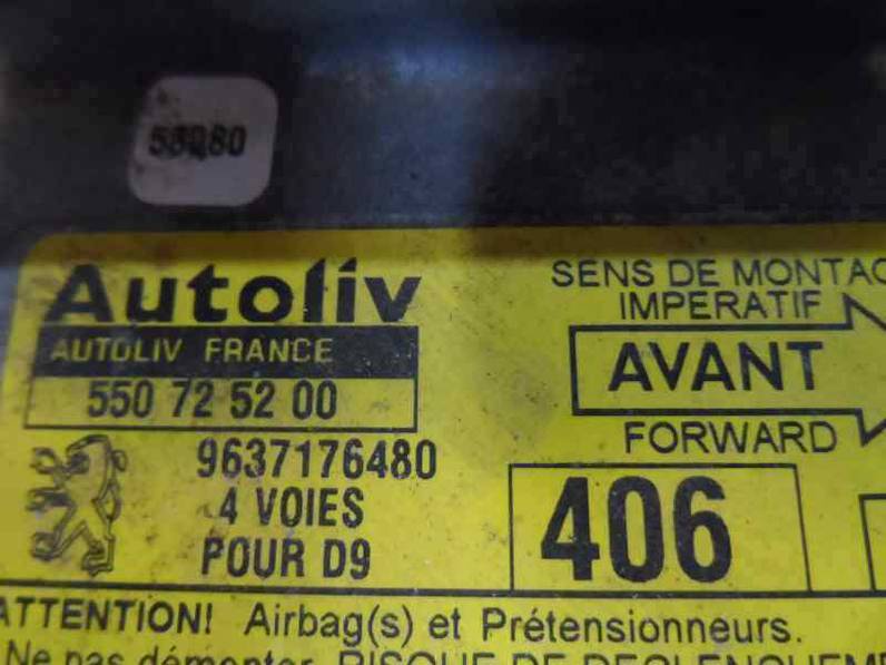 CENTRALITA AIRBAG PEUGEOT 406 BERLINA 1999 2.0 HDI (109 CV)