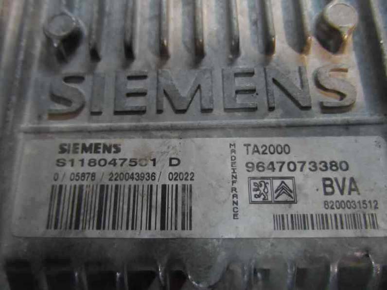 CENTRALITA MOTOR UCE CITROEN XSARA BERLINA 2002 2.0 HDI (109 CV)