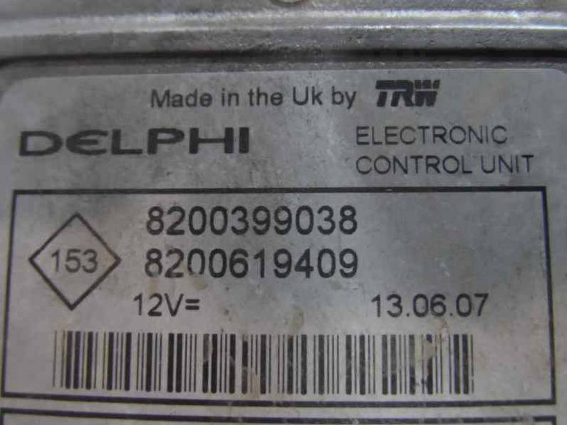 CENTRALITA MOTOR UCE RENAULT CLIO III 2006 1.5 DCI D (86 CV)