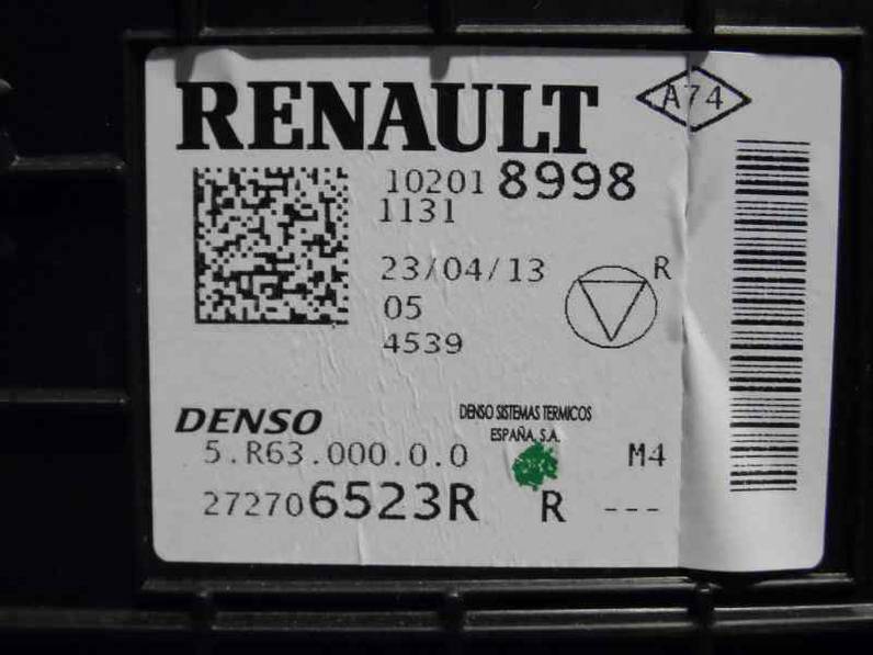 CALEFACCION ENTERA NORMAL RENAULT CLIO IV 2013 1.5 DCI D FAP (90 CV)