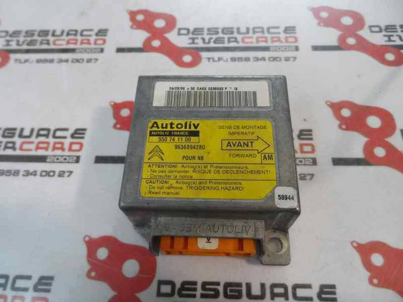 CENTRALITA AIRBAG CITROEN XSARA BERLINA 1999 1.9 TURBODIESEL (90 CV)