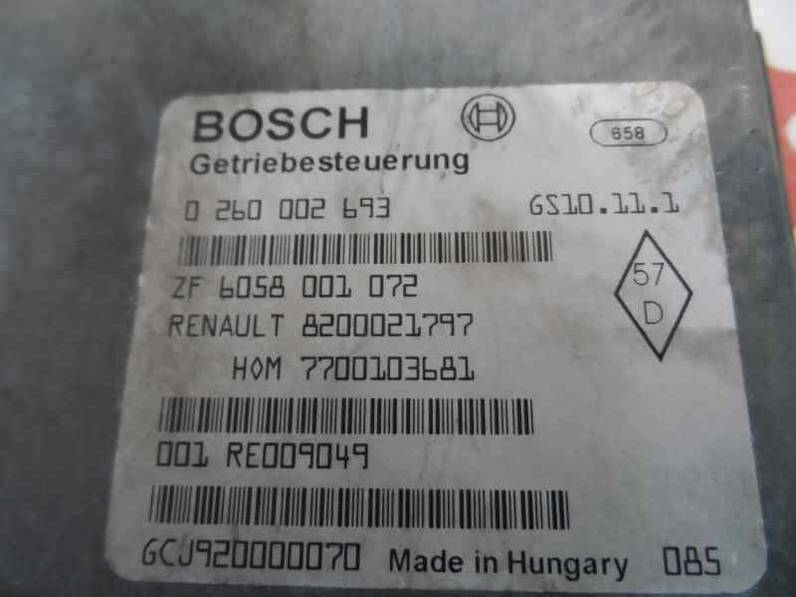 CENTRALITA MOTOR UCE RENAULT ESPACE GRAND ESPACE 2000 3.0 V6 (167 CV)