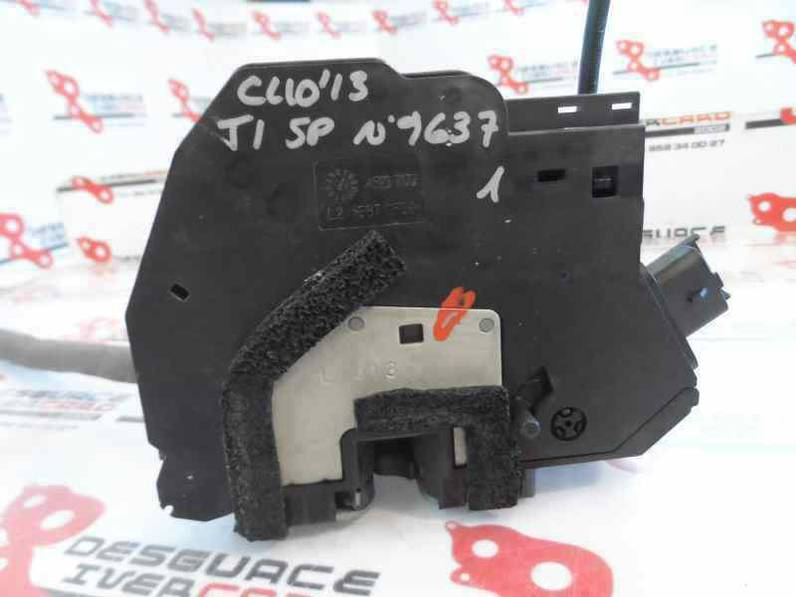 CERRADURA PUERTA TRASERA IZQUIERDA RENAULT CLIO IV 2013 1.5 DCI D FAP (90 CV)