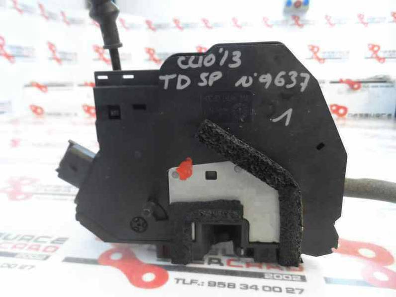 CERRADURA PUERTA TRASERA DERECHA RENAULT CLIO IV 2013 1.5 DCI D FAP (90 CV)