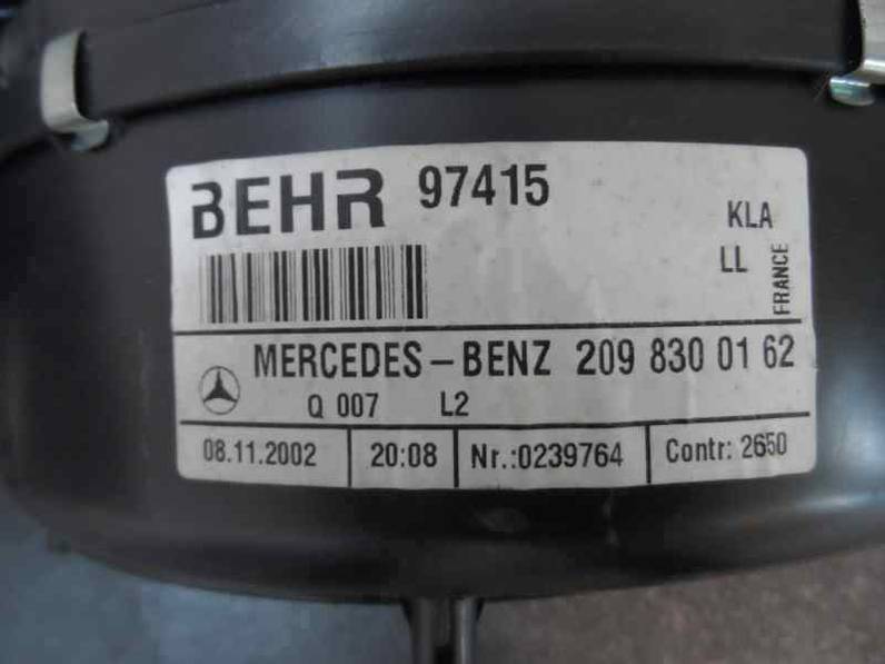 CALEFACCION ENTERA NORMAL MERCEDES CLASE C SPORTCOUPE 2002 2.2 CDI (143 CV)