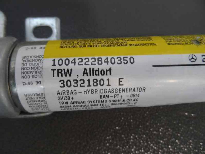 AIRBAG CORTINA DELANTERO DERECHO MERCEDES CLASE C SPORTCOUPE 2002 2.2 CDI (143 CV)