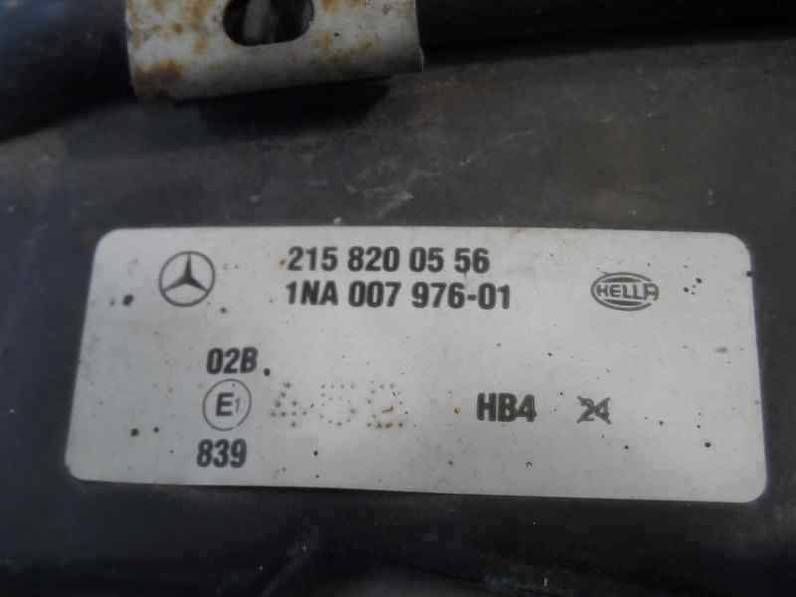 FARO ANTINIEBLA IZQUIERDO MERCEDES CLASE C SPORTCOUPE 2002 2.2 CDI (143 CV)