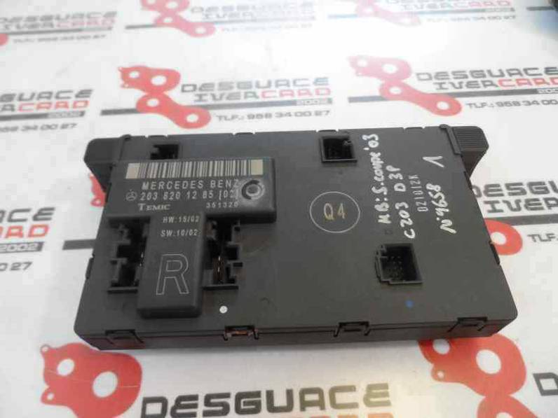 MODULO ELECTRONICO MERCEDES CLASE C SPORTCOUPE 2002 2.2 CDI (143 CV)