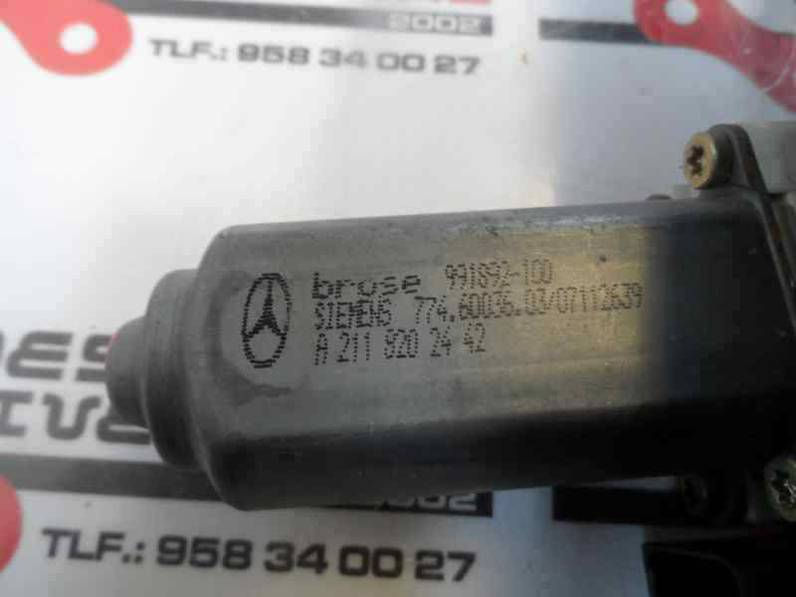 ELEVALUNAS TRASERO DERECHO MERCEDES CLASE E BERLINA 2003 MOTOR 2.2 LTR. - 105 KW CDI (143 CV)