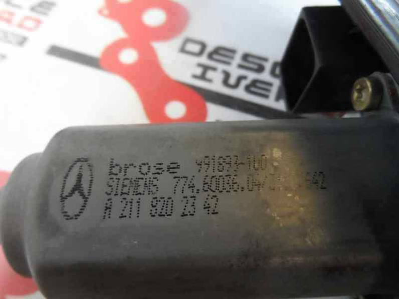 ELEVALUNAS TRASERO IZQUIERDO MERCEDES CLASE E BERLINA 2003 MOTOR 2.2 LTR. - 105 KW CDI (143 CV)