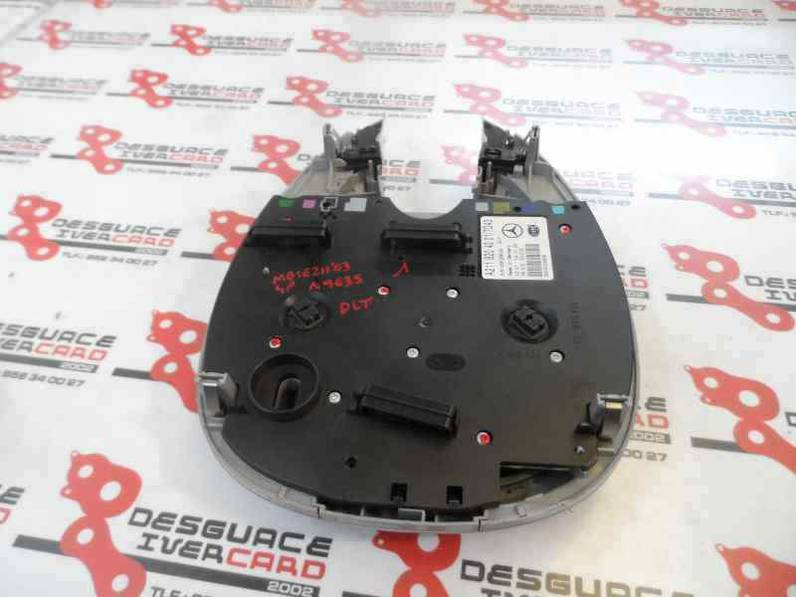 LUZ INTERIOR MERCEDES CLASE E BERLINA 2003 MOTOR 2.2 LTR. - 105 KW CDI (143 CV)