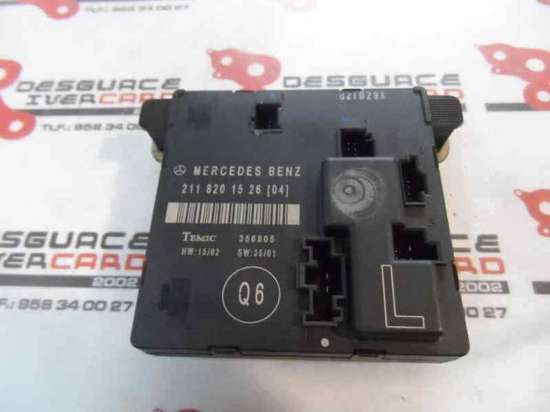 MODULO ELECTRONICO MERCEDES CLASE E BERLINA 2003 MOTOR 2.2 LTR. - 105 KW CDI (143 CV)