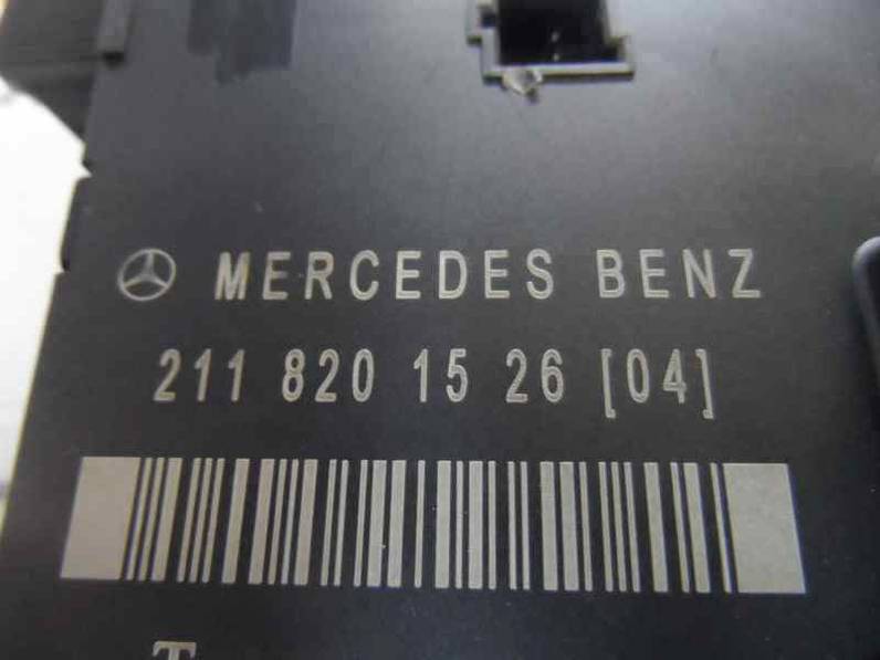 MODULO ELECTRONICO MERCEDES CLASE E BERLINA 2003 MOTOR 2.2 LTR. - 105 KW CDI (143 CV)