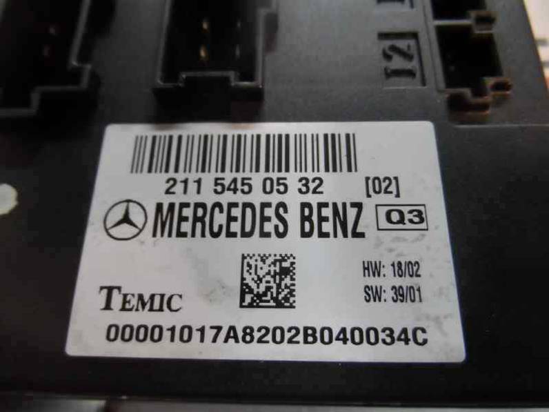 MODULO ELECTRONICO MERCEDES CLASE E BERLINA 2003 MOTOR 2.2 LTR. - 105 KW CDI (143 CV)