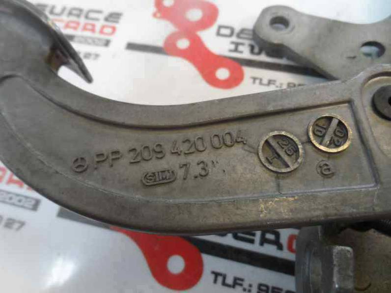 PEDAL FRENO MERCEDES CLASE E BERLINA 2003 MOTOR 2.2 LTR. - 105 KW CDI (143 CV)