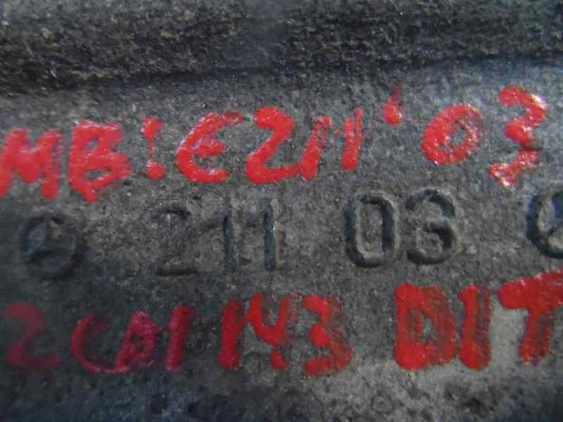 BRAZO SUSPENSION INFERIOR DELANTERO IZQUIERDO MERCEDES CLASE E BERLINA 2003 MOTOR 2.2 LTR. - 105 KW CDI (143 CV)