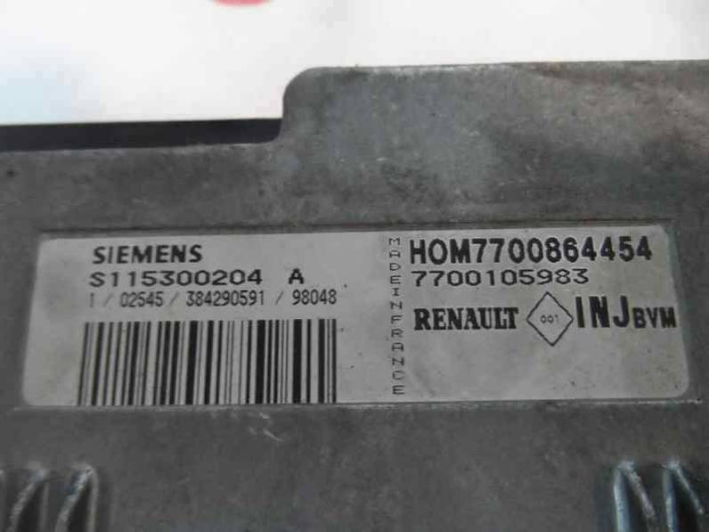 CENTRALITA MOTOR UCE RENAULT MEGANE I CLASSIC 1998 1.6 (90 CV)