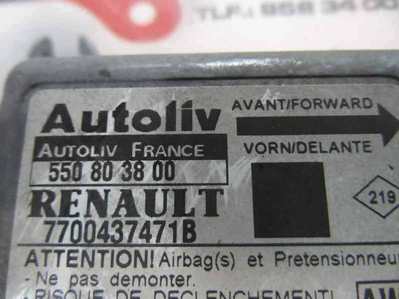 CENTRALITA AIRBAG RENAULT SCENIC 2000 1.9 DCI D (102 CV)