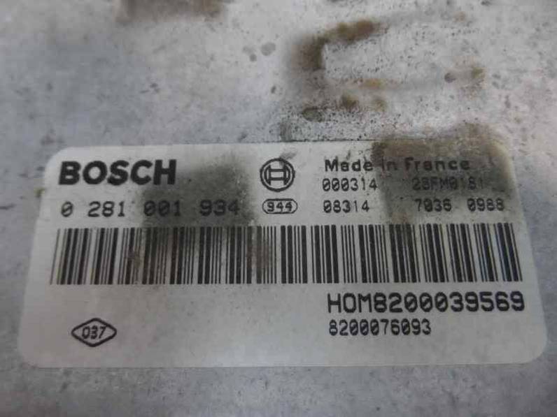 CENTRALITA MOTOR UCE RENAULT SCENIC 2000 1.9 DCI D (102 CV)