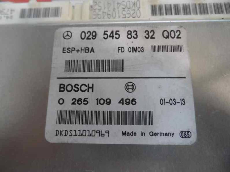 MODULO ELECTRONICO MERCEDES CLASE A 2001 1.7 CDI D (95 CV)