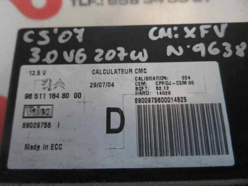 MODULO ELECTRONICO CITROEN C5 BERLINA 2007 3.0 V6 (207 CV)