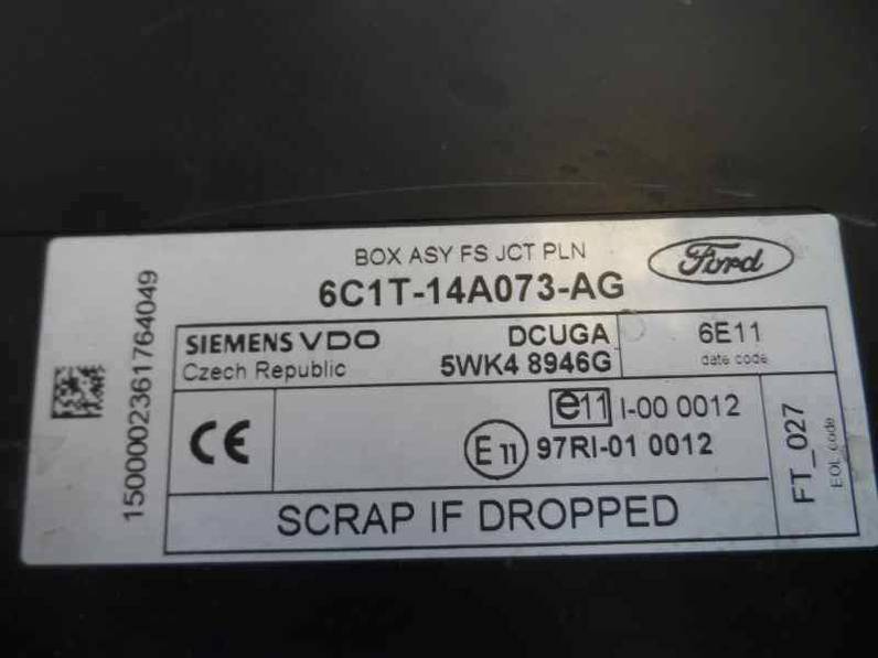 CAJA RELES FUSIBLES FORD TRANSIT CAJA CERRADA 06 2006 2.2 TDCI (86 CV)