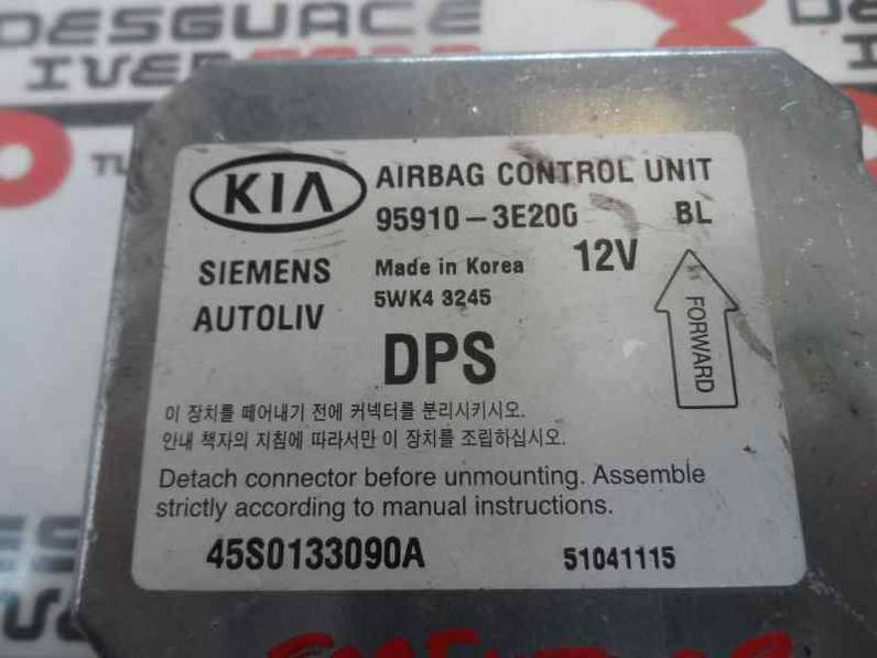 CENTRALITA AIRBAG KIA SORENTO 2006 2.5 CRDI (140 CV)