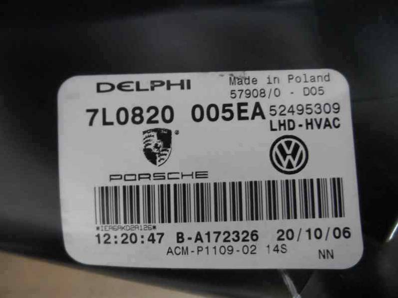 CALEFACCION ENTERA NORMAL PORSCHE CAYENNE 2006 4.5 V8 TURBO (450 CV)