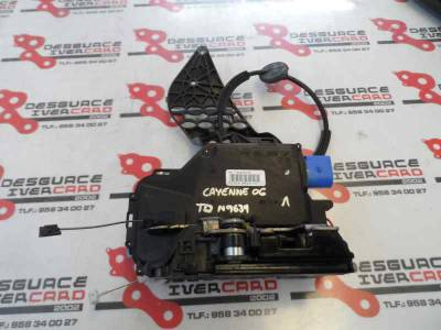 CERRADURA PUERTA TRASERA DERECHA PORSCHE CAYENNE 2006 4.5 V8 TURBO (450 CV)