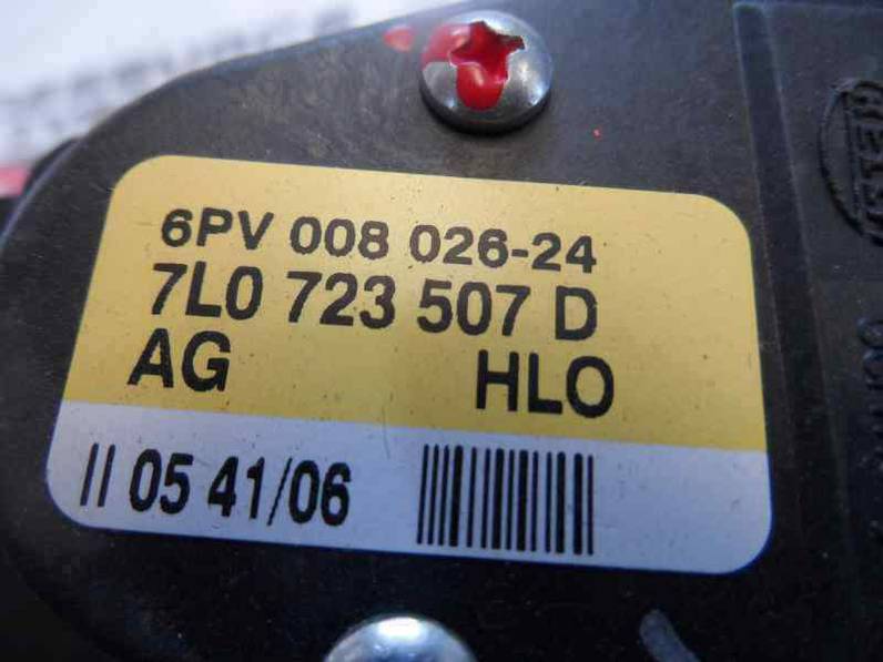 POTENCIOMETRO PEDAL PORSCHE CAYENNE 2006 4.5 V8 TURBO (450 CV)