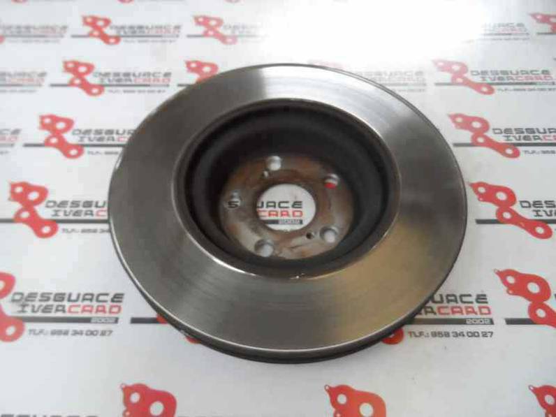 DISCO FRENO DELANTERO TOYOTA AVENSIS BERLINA 2007 2.0 TURBODIESEL (126 CV)