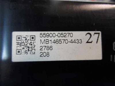 MANDO CLIMATIZADOR TOYOTA AVENSIS BERLINA 2007 2.0 TURBODIESEL (126 CV)