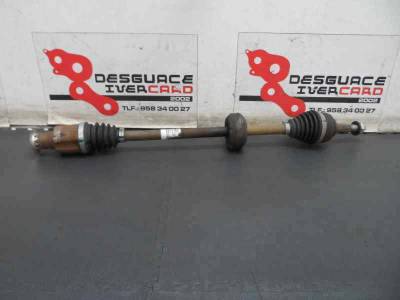 TRANSMISION DELANTERA DERECHA DACIA SANDERO 2010 1.2 16V (75 CV)