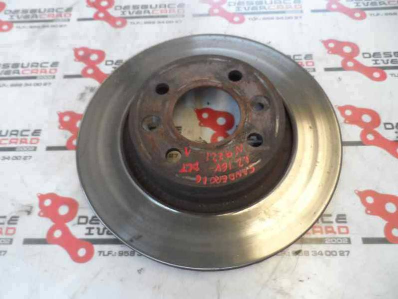 DISCO FRENO DELANTERO DACIA SANDERO 2010 1.2 16V (75 CV)