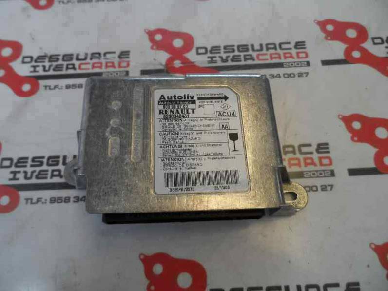 CENTRALITA AIRBAG RENAULT SCENIC II 2004 1.5 DCI D (82 CV)