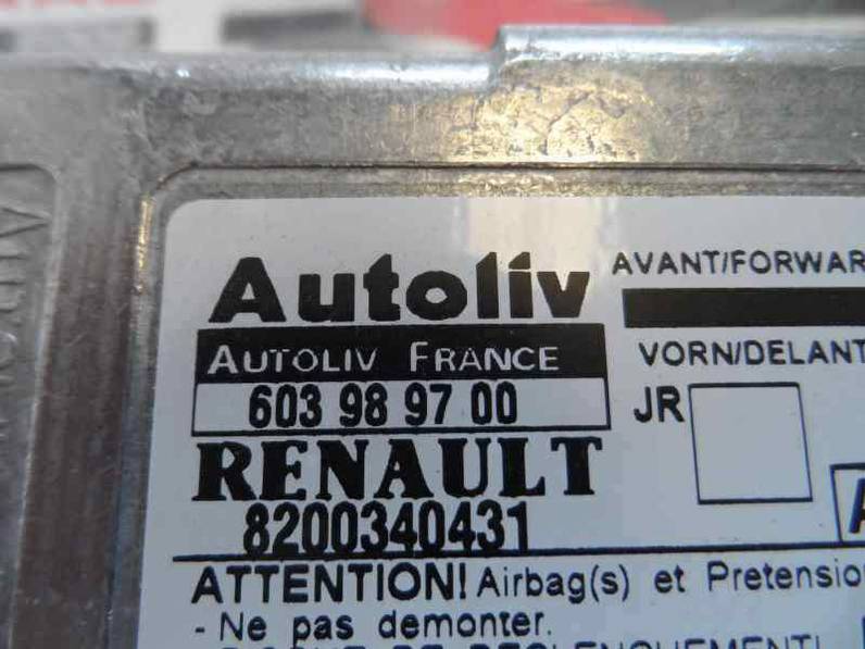 CENTRALITA AIRBAG RENAULT SCENIC II 2004 1.5 DCI D (82 CV)