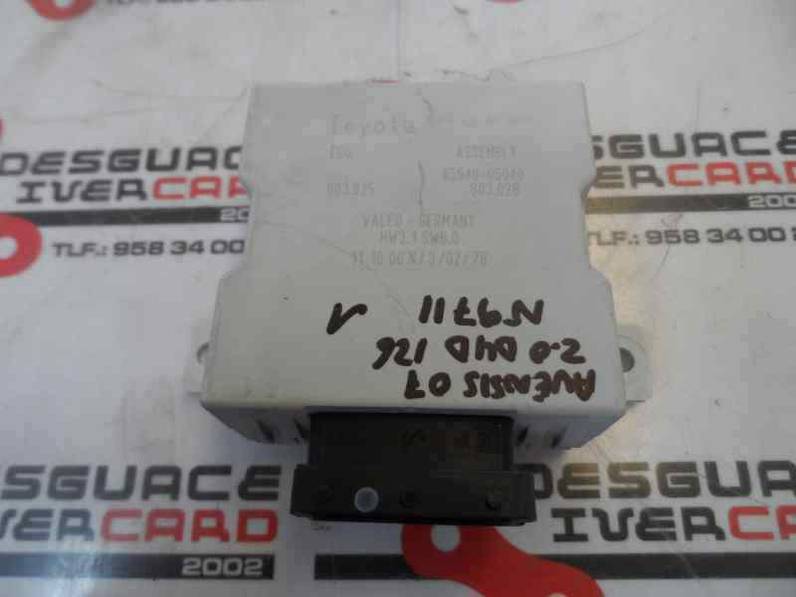 CENTRALITA MOTOR UCE TOYOTA AVENSIS BERLINA 2007 2.0 TURBODIESEL (126 CV)