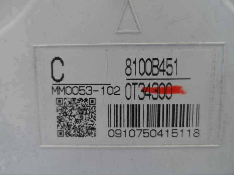 CUADRO INSTRUMENTOS MITSUBISHI ASX 2011 1.6 (117 CV)